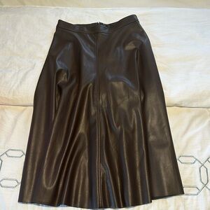 Banana Republic Leather Skirt